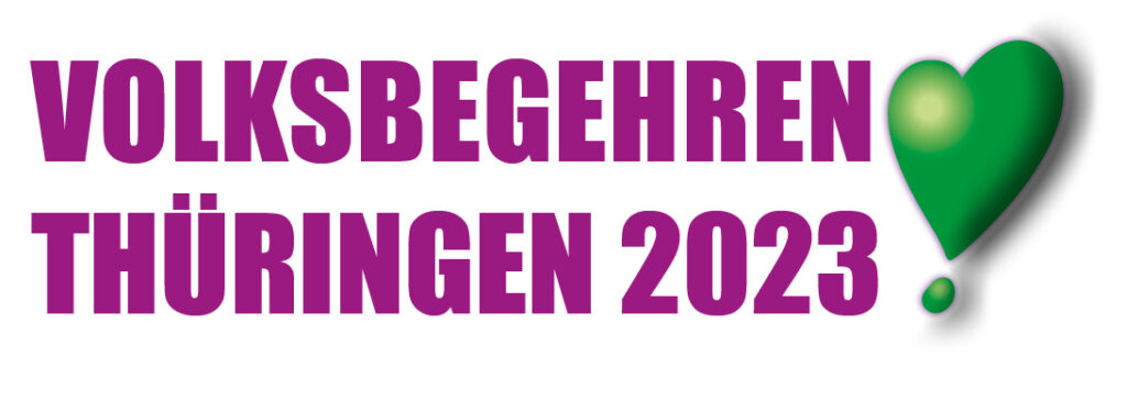 Volksbegehren Thüringen 2023